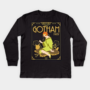 Gotham Daily: Aug 8 Kids Long Sleeve T-Shirt